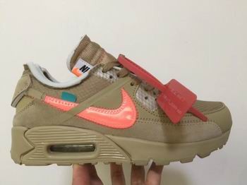 china cheap nike air max 90 shoe off white online #25926