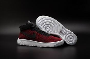 cheap buy wholesale nike Air Force One flyknit shoes mid top #17760