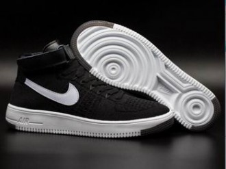 cheap buy wholesale nike Air Force One flyknit shoes mid top #17763
