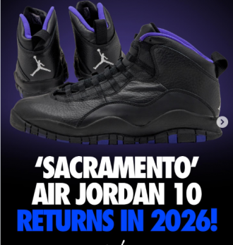 Air Jordan 10 OG Sacramento Kings
